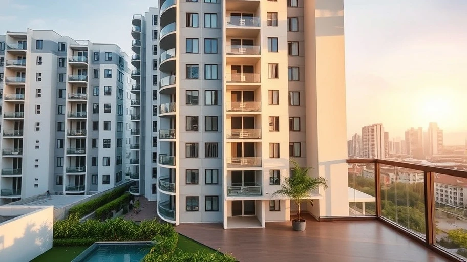 Căn hộ chung cư Quận 7 hiện đại và thuận tiện.