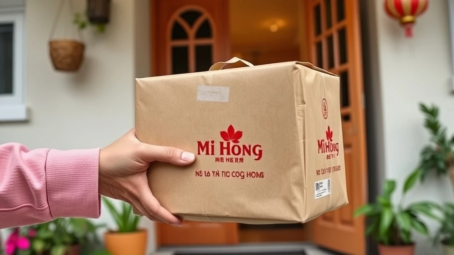 Chính sách giao hàng vàng Mi Hồng online