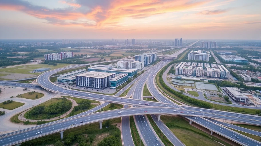 Cơ sở hạ tầng phát triển tại Long Khánh.