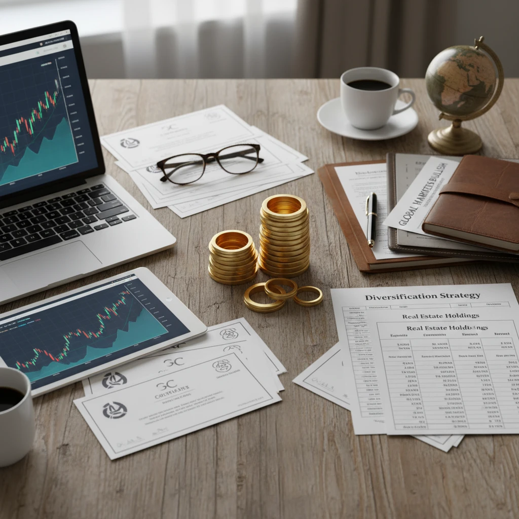 Đa dạng hóa danh mục đầu tư với vàng nhẫn