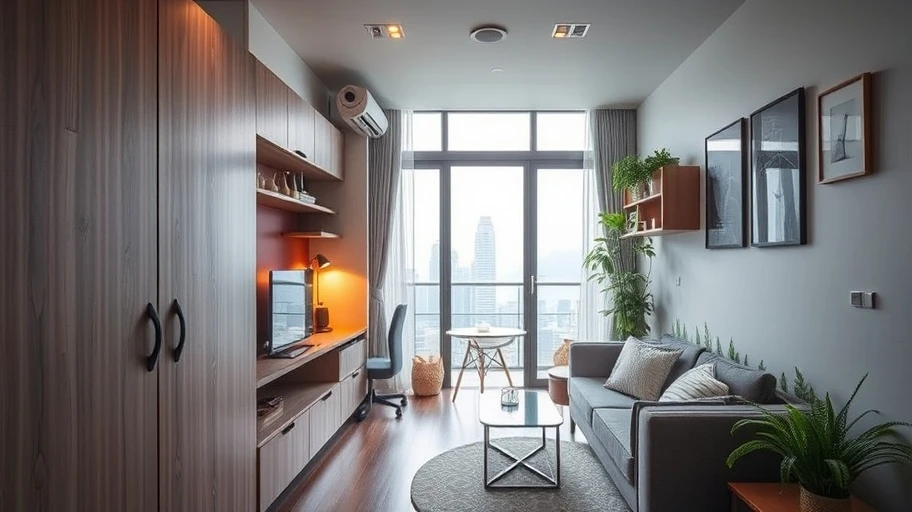 Diện tích căn hộ ảnh hưởng giá chung cư Hồng Kông
