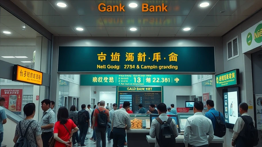 Giao dịch vàng ngân hàng
