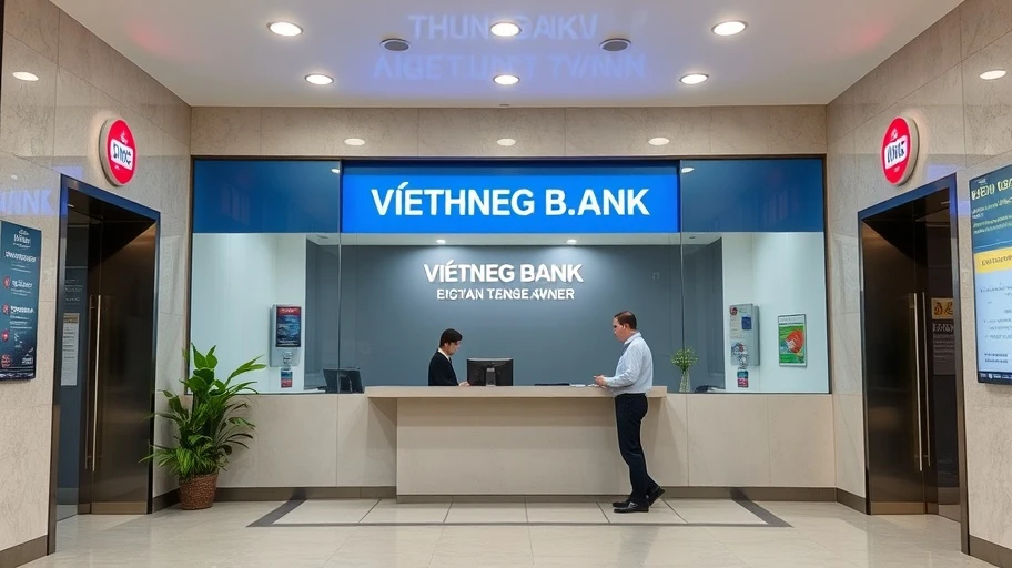Giao dịch viên tại chi nhánh Vietcombank.