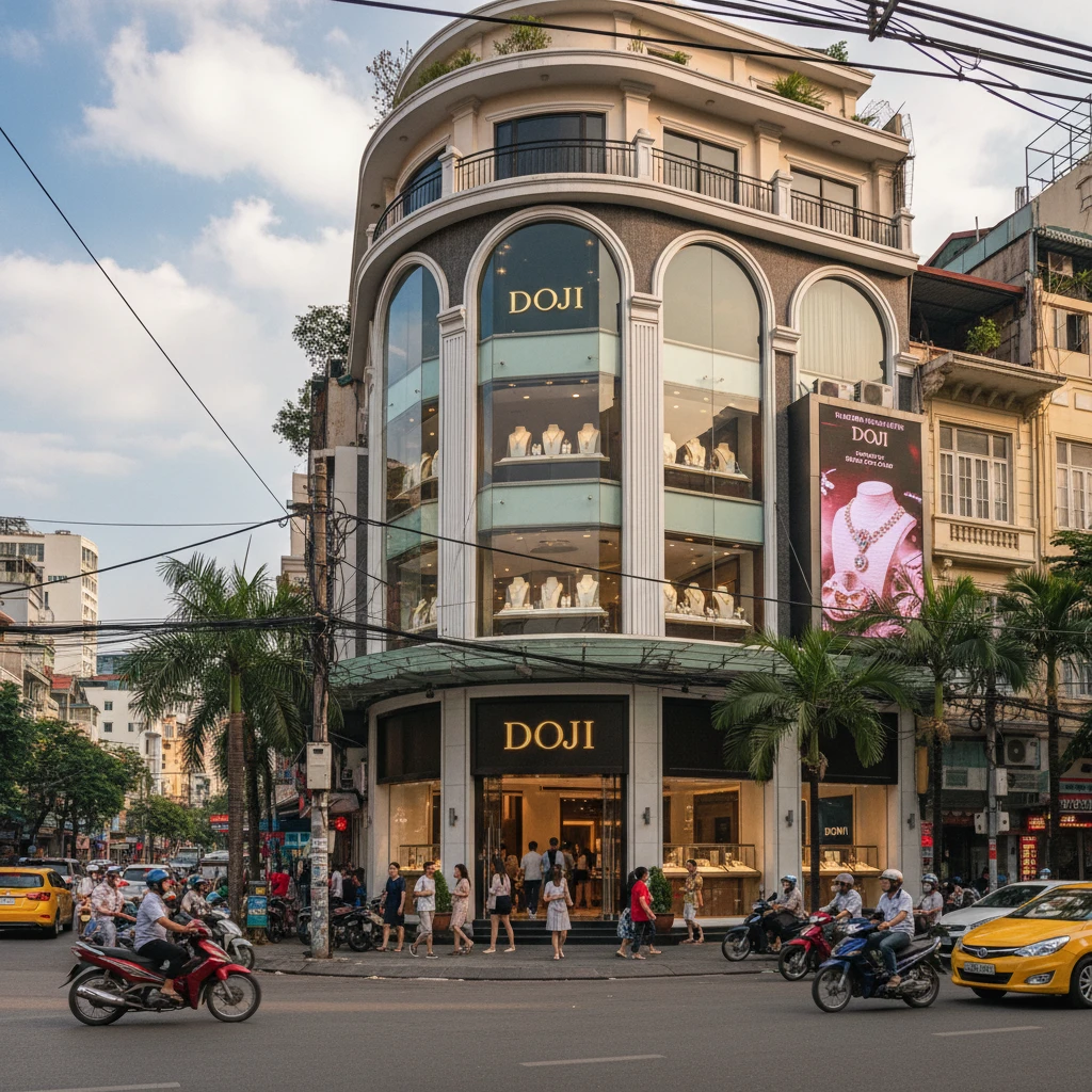 Hệ thống cửa hàng Doji tại Việt Nam