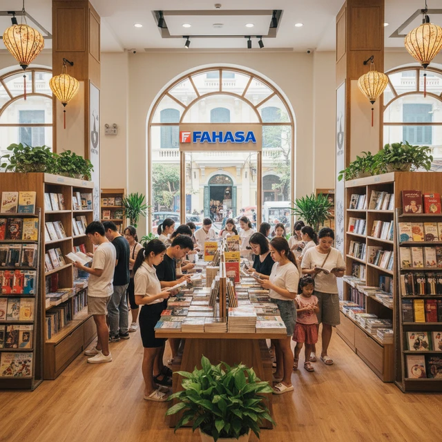 Hình ảnh nhà sách Fahasa tại Hòa Bình