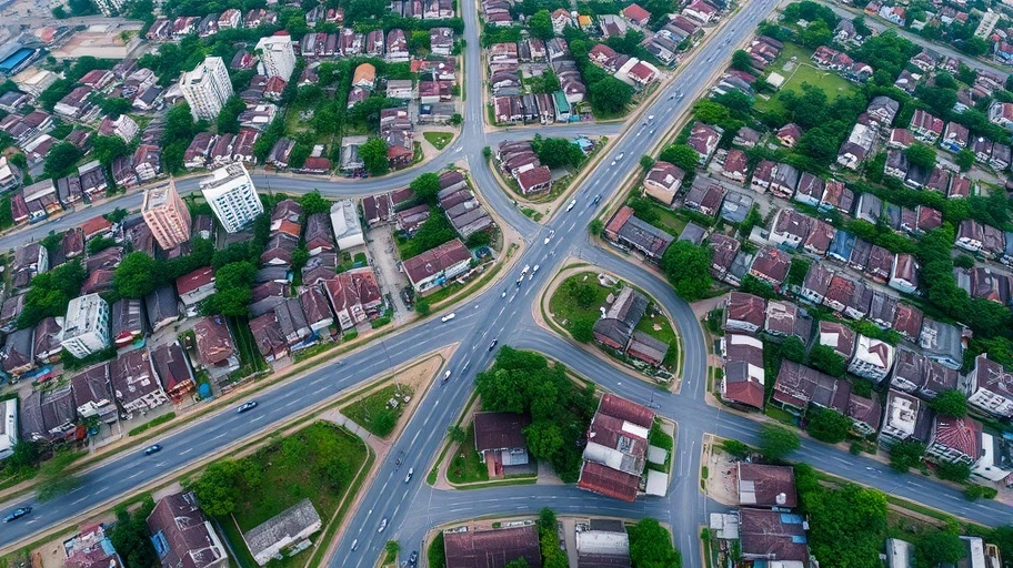 Hình ảnh thị trường bất động sản Chu Huy Mân