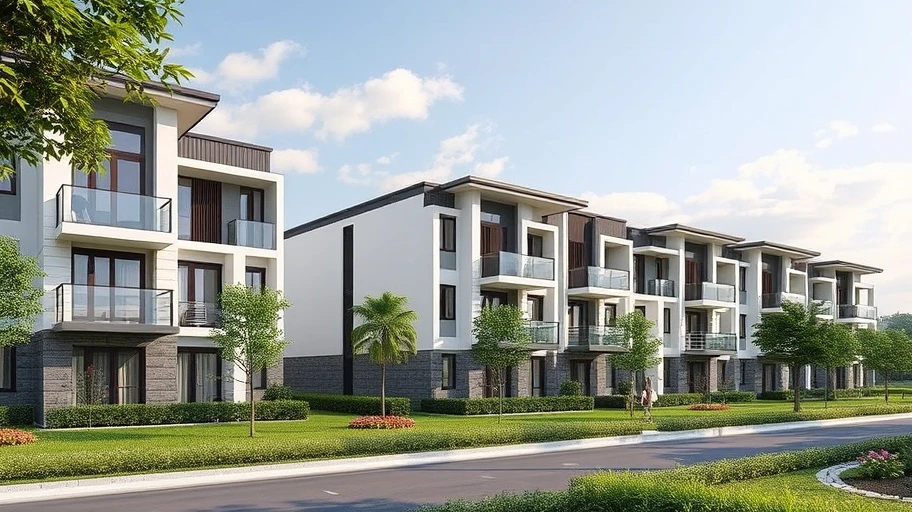Hình ảnh thị trường nhà đất Uông Bí