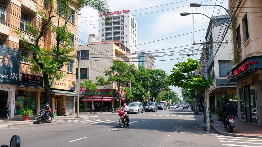 Hình ảnh vị trí chung cư Lilama 124 Minh Khai.