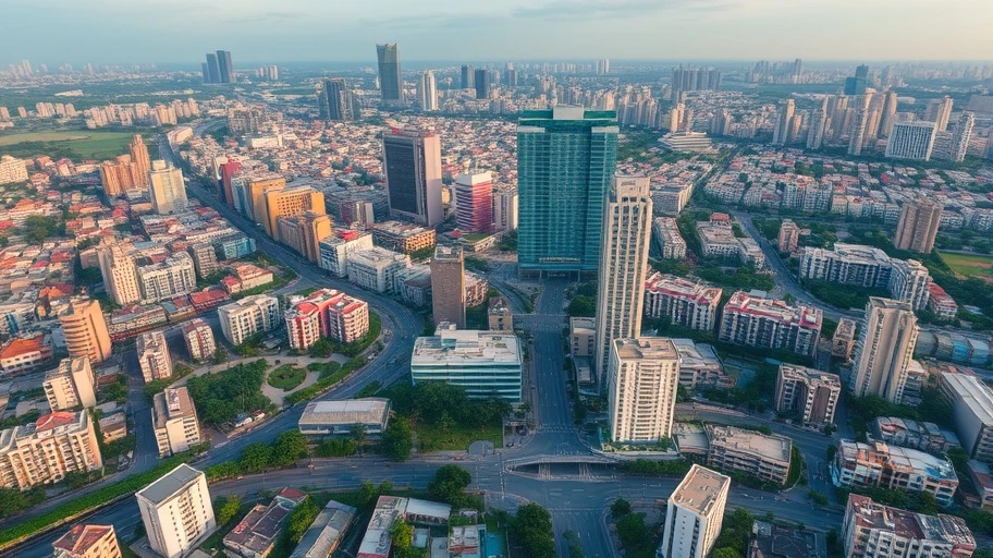 Hình ảnh vị trí và hạ tầng Quận 7
