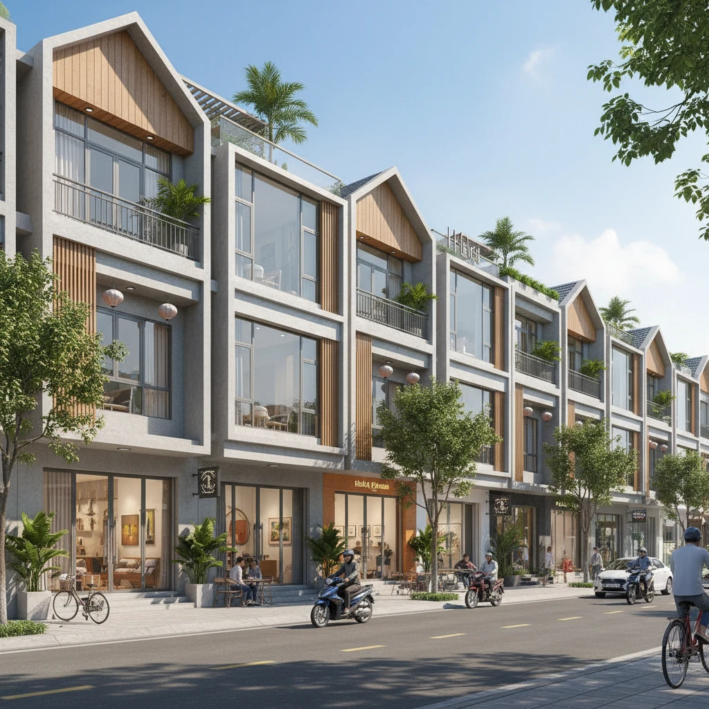 Khái niệm và Đặc điểm của nhà phố Eden