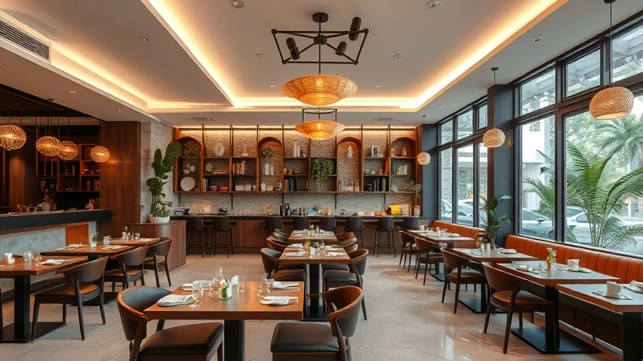 Không gian và dịch vụ tại nhà hàng 4P Lê Thánh Tôn