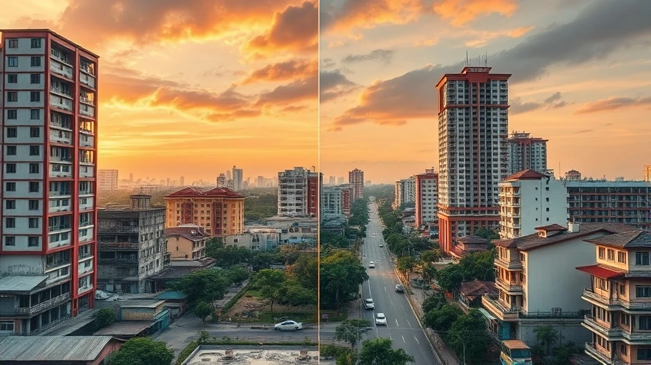 Lịch sử phát triển bất động sản Hương Còi
