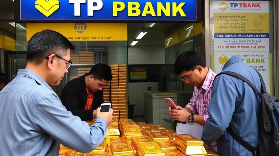 Lợi ích mua vàng qua TPBank
