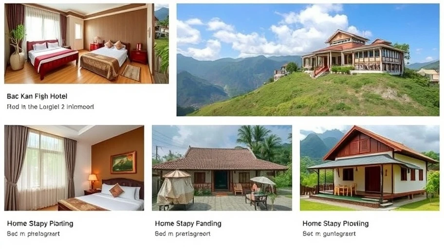 Lựa chọn lưu trú tỉnh Bắc Kạn