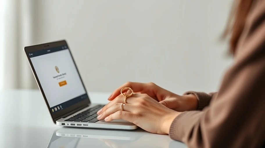 Mua vàng nhẫn trực tuyến tại tiệm truyền thống