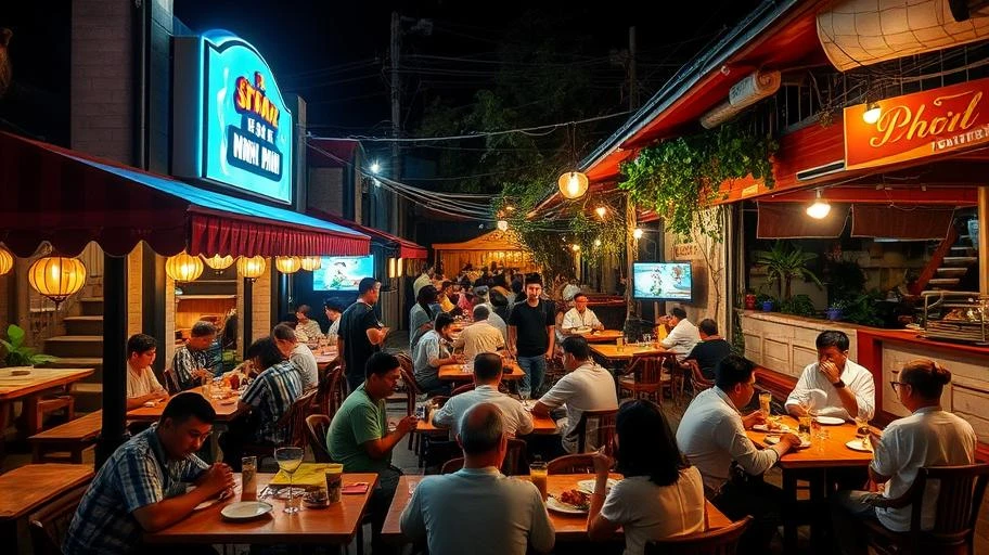 Nhà hàng thành phố Ninh Bình thu hút du khách