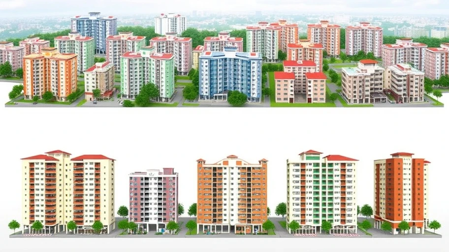 Phân loại bất động sản và giá nhà 2012