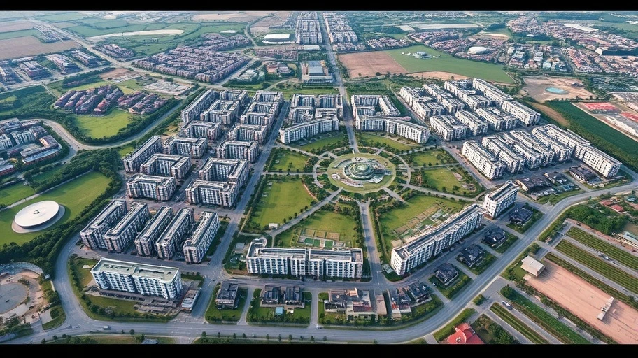 Quy mô và phân khu của Vinhome Grand Park.