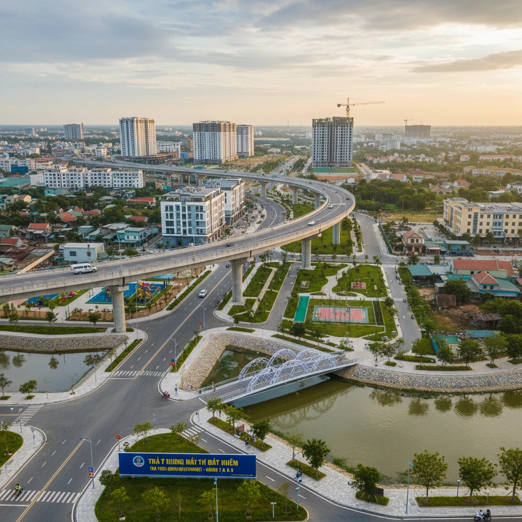 Tác động của quy hoạch đô thị đến bất động sản tại Trà Vinh.