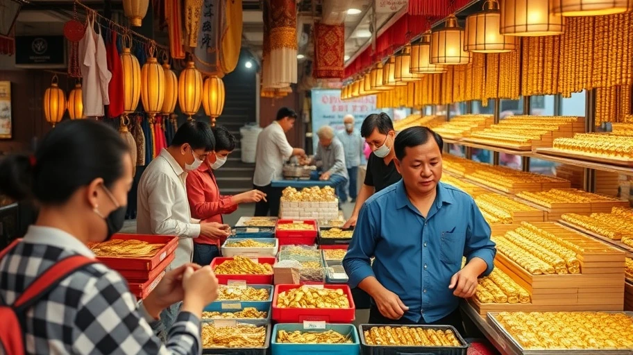 Thị trường ảnh hưởng giá vàng 7 tuổi rưỡi hôm nay