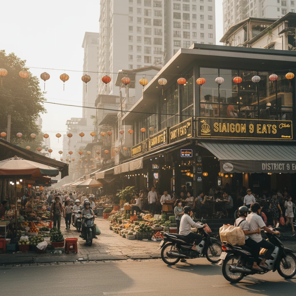 Thị trường nhà hàng quận 9