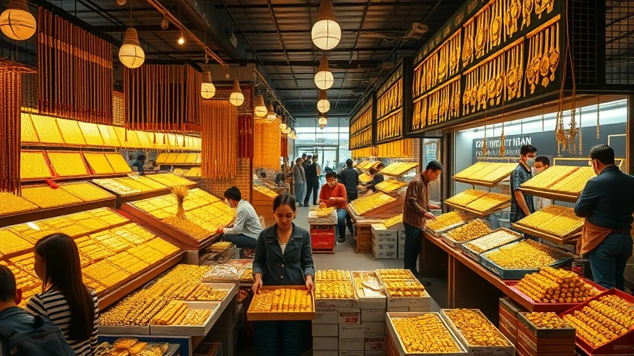 Thị trường vàng 75 tại Việt Nam
