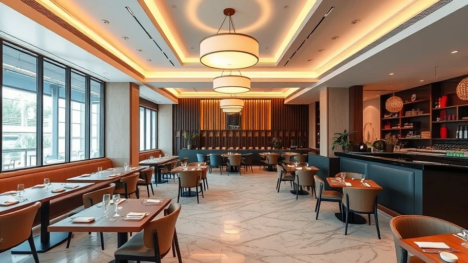 Thiết kế không gian nhà hàng quận Bình Thạnh