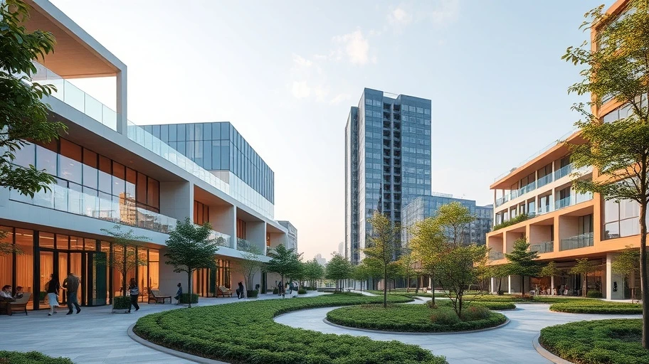 Thiết kế và công nghệ xanh của nhà Vinhome Quận 9.
