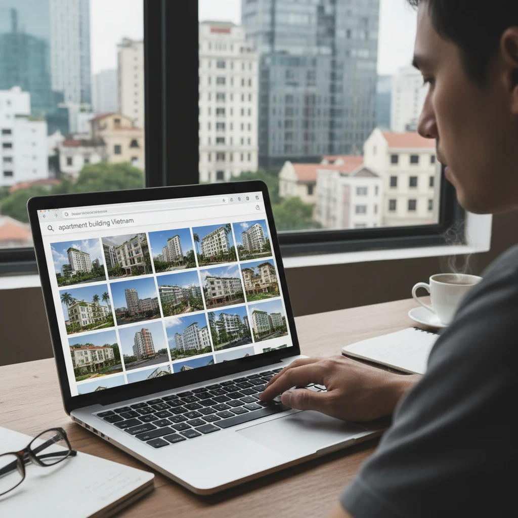 Tìm kiếm hình ảnh chung cư ACC An Giang trên Google