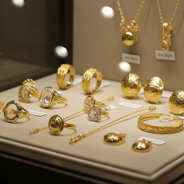 Trang sức vàng 610 và 750