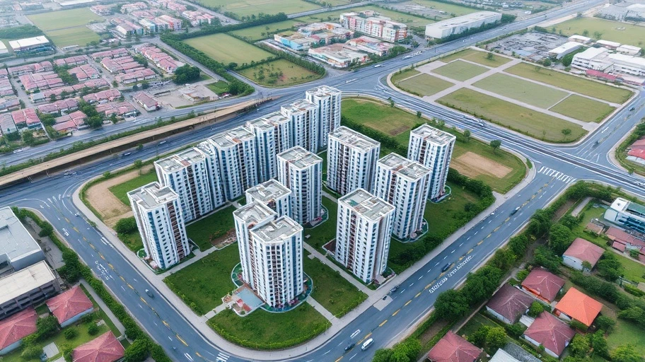Vị trí chung cư Green Valley và giao thông khu vực