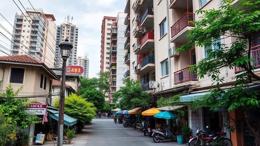 Vị trí Chung cư Khang Điền Quận 6