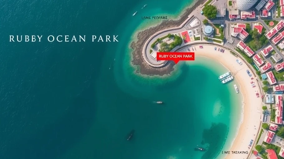 Vị trí địa lý của Ruby Ocean Park tối ưu SEO.